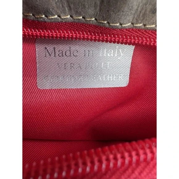 Gianni Conti Italian Leather Messenger Bag, Dark Brown, Fits Devices Up to 12" - Picture 8 of 8